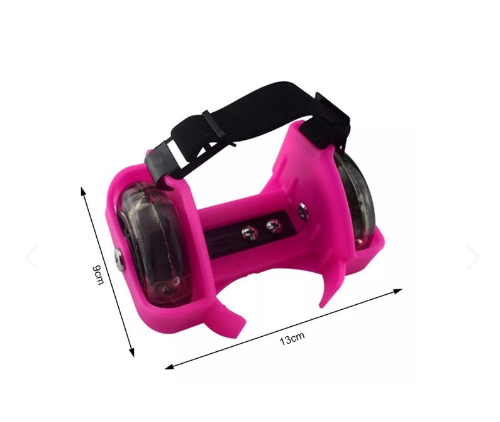Patines Ajustables para zapatillas + luz