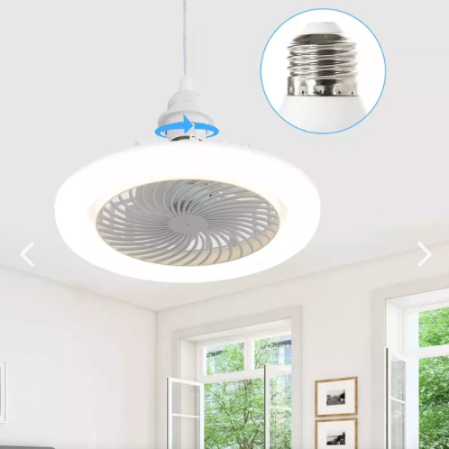 AMPOLLETA LED CON VENTILADOR DE TECHO