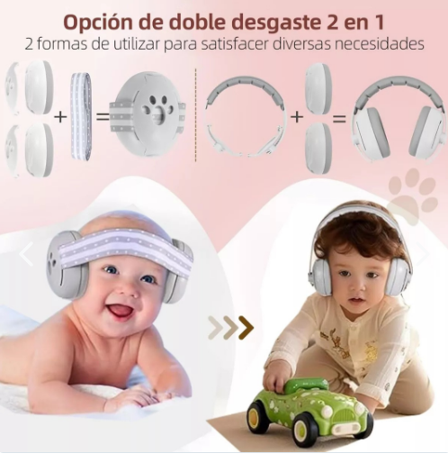 Auriculares Bebes Cancelacion De Ruido