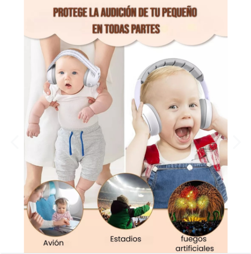 Auriculares Bebes Cancelacion De Ruido
