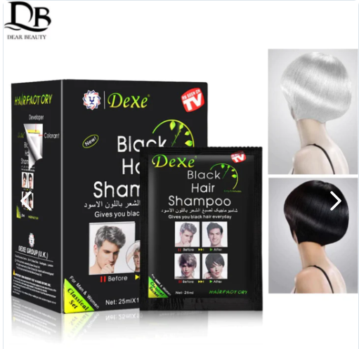 10 sobres Shampoo cubre canas