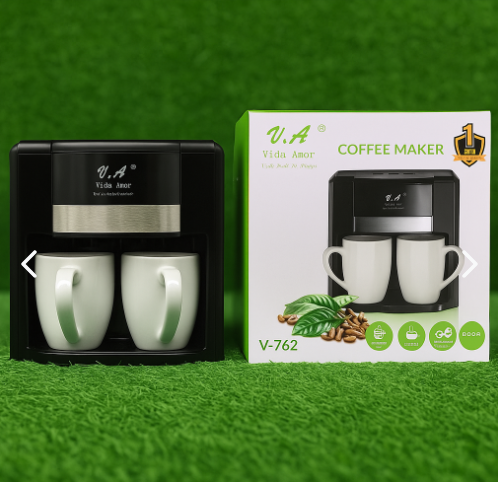 Cafetera Electrica Doble Taza
