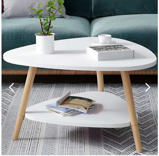 Mesa De Centro Vintage Triangular