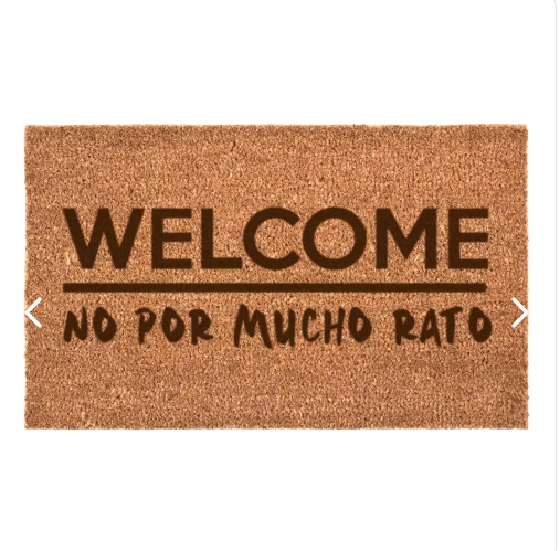 Limpiapiés Choapino Welcome Bienvenido
