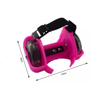 Patines Ajustables para zapatillas + luz
