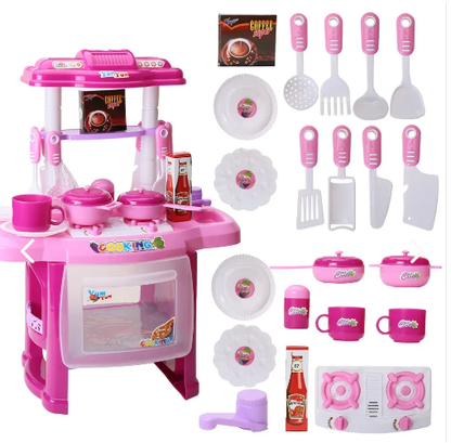 Juego cocinita con accesorios