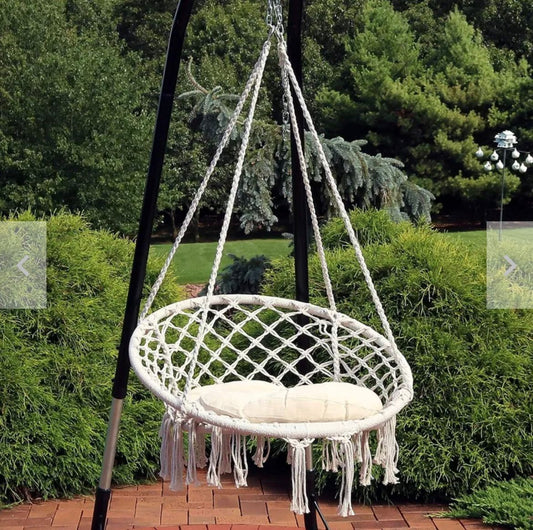 Silla Hamaca de Macramé (sin cojin)